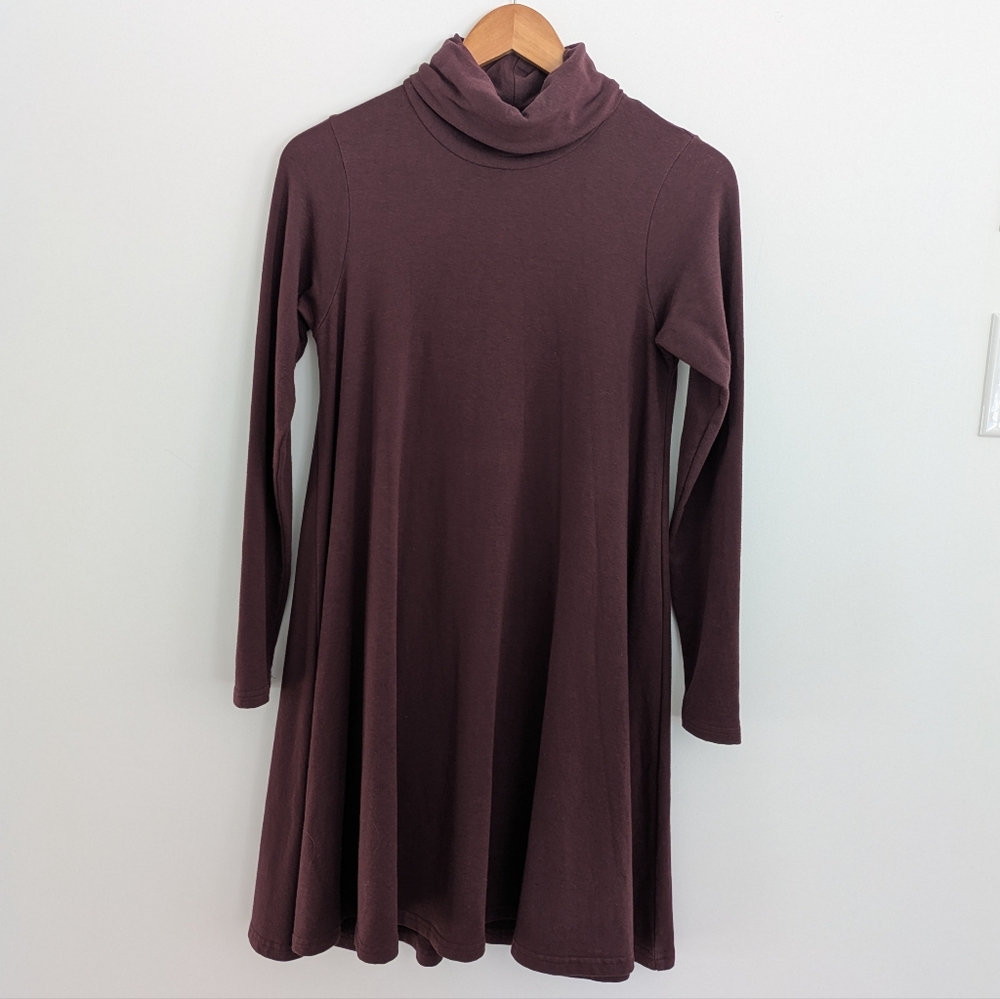 Blondie Apparel Riverbend Tunic Dress Turtleneck Size Small/Medium